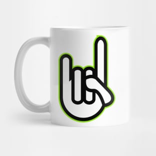 Hand signs - finger horns Mug